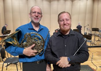 Dr. Steven Gross commissions and records a new horn concerto by Daniel Baldwin!