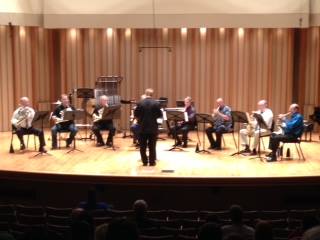 Dr. G with Horn Ensemble, International Horn Society Symposium