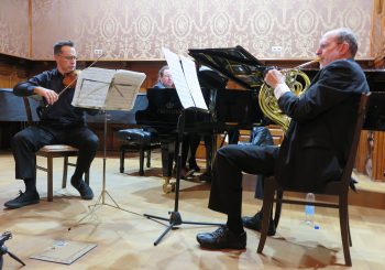 The Russian Premiere of the Bolcom Trio for Horn, Violin and Piano