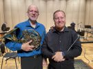 Dr. Steven Gross commissions and records a new horn concerto by Daniel Baldwin!